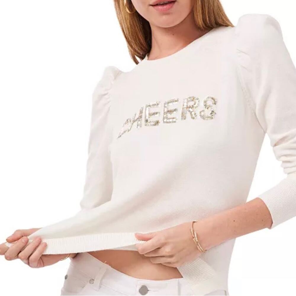 New! Nordstrom’s 1.State Wool Blend Cheers lightweight sweater women’s L